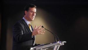 Where is Rick Santorum in the polls